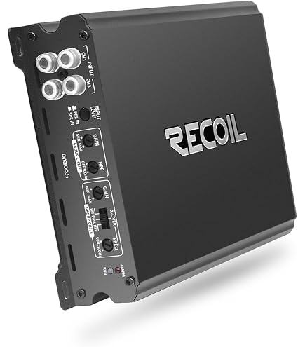 Soundstream RSM1.2000D, Compact Class-D Subwoofer Amplifier, 2,000